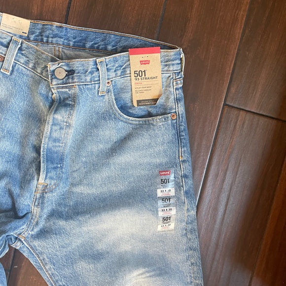 501 93 STRAIGHT FIT MEN'S JEANS/PATCH - Picture 4 of 9